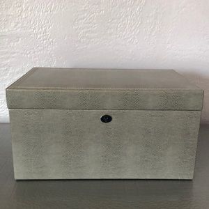 WOLF Large Jewelry Box Grey